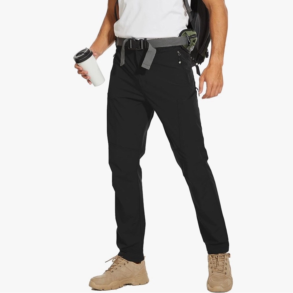 Arunlluta Hiking Pants for Men,Water Resistant Mens Work Pants Stretch Quick Dry